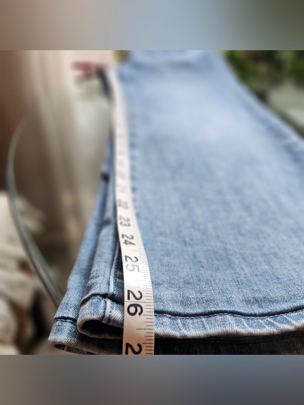 Soft Surroundings Wide Leg Stretch Jeans Medium Wash Denim Plus Size 18W - Picture 12 of 13